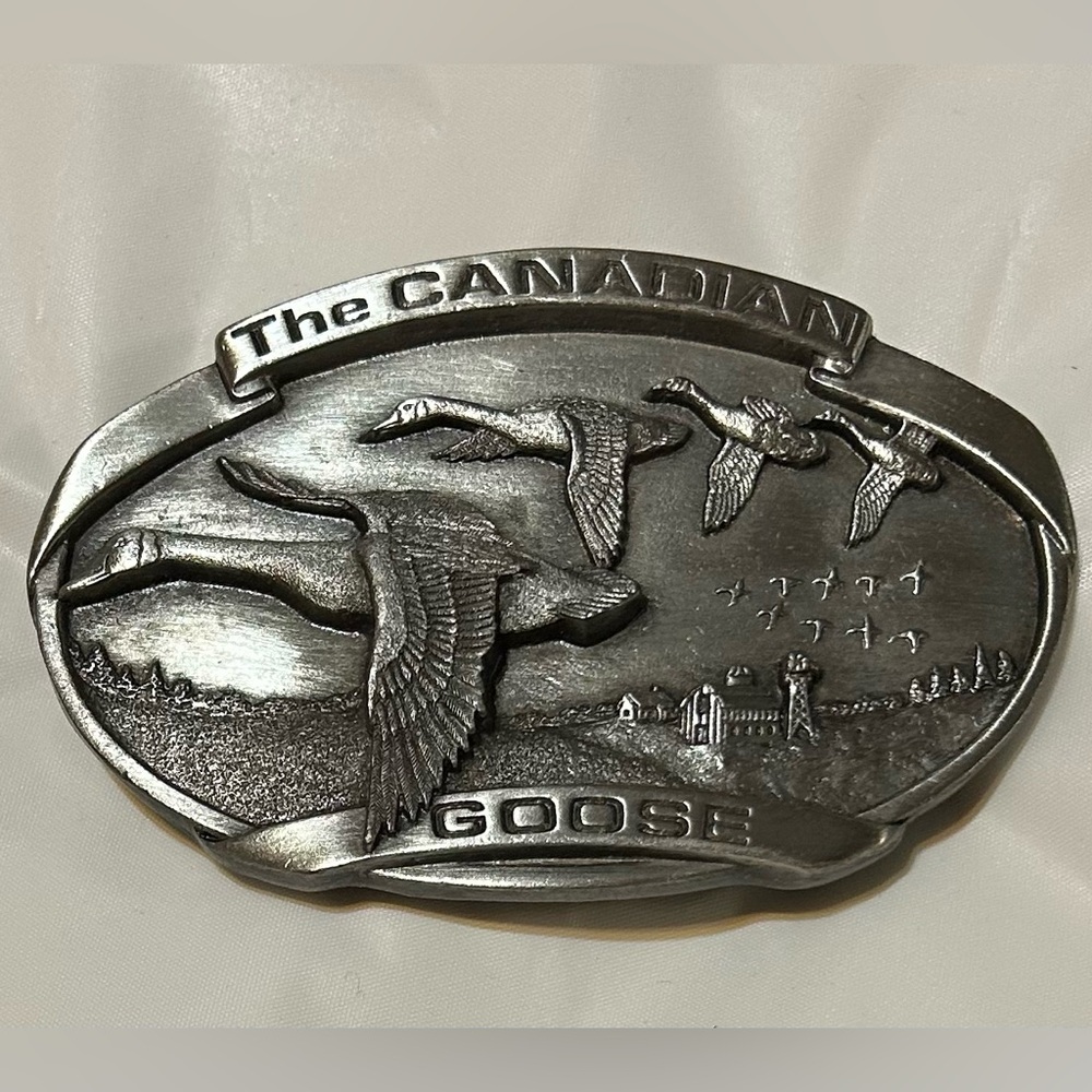 1983 Bergamot Brass Works belt buckle